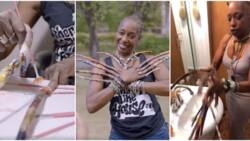 I won't cut them: Woman with 12 inches nails she has grown for 30 years shares how she cooks with them in video