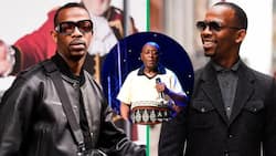 Zakes Bantwini slammed for reacting to Mbongeni Ngema's death first before the official announcement