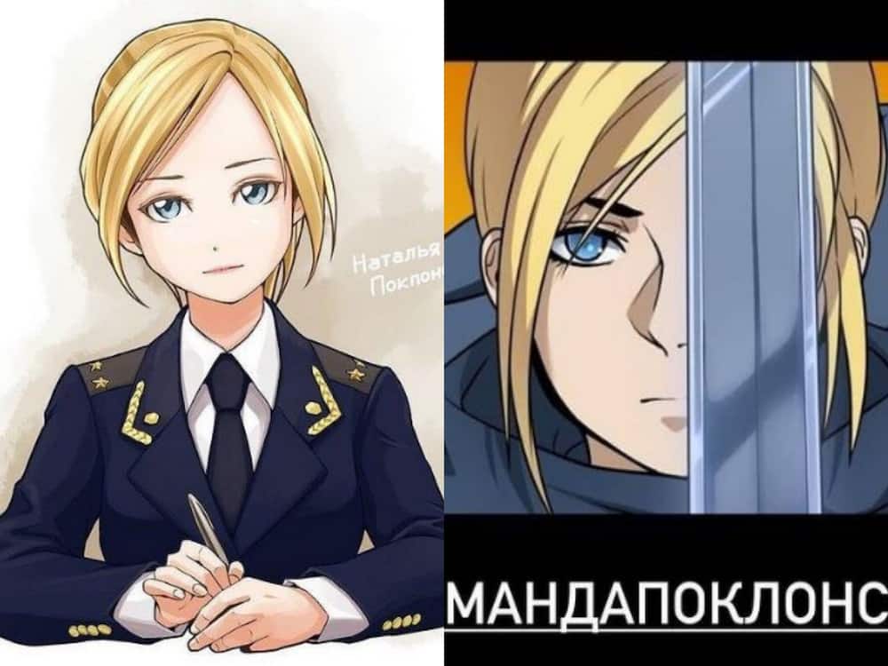 Natalia Poklonskaya anime