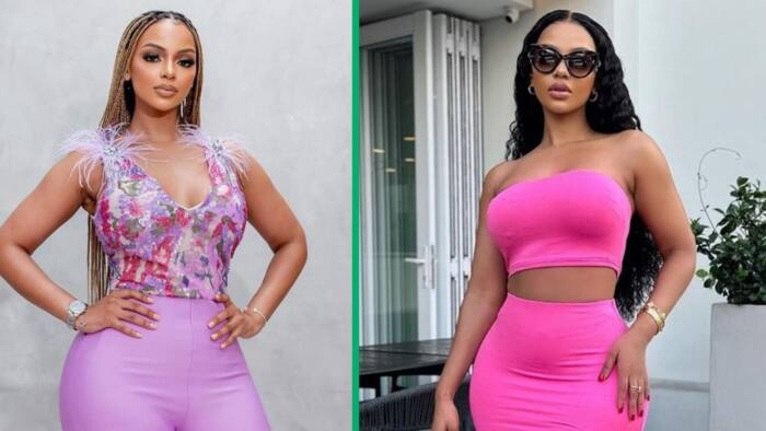 Mihlali Ndamase hits the gym in boxing drill video, Mzansi impressed: "Mihlali is hot, no cap"