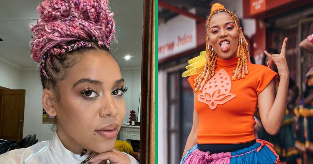 A mother called out Sho Madjozi on her new hairpiece