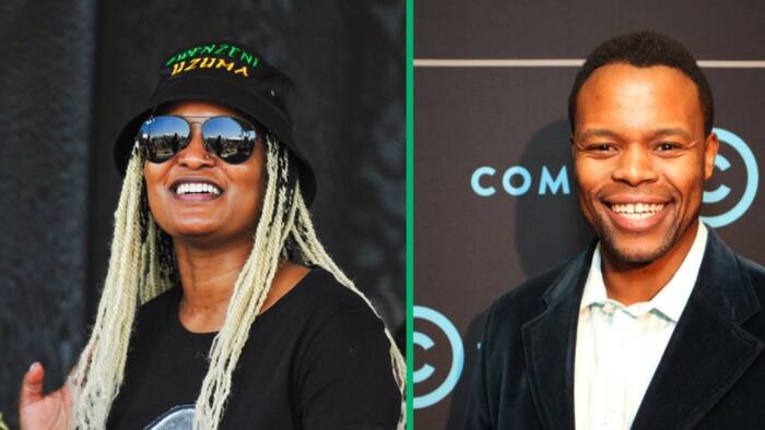Tumisho Masha's comeback at Dudu Zuma's GBV-based comments lands him in hot water with netizens