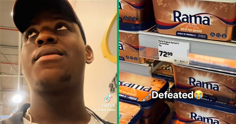 A South African man shared footage of the food prices at Pick n Pay