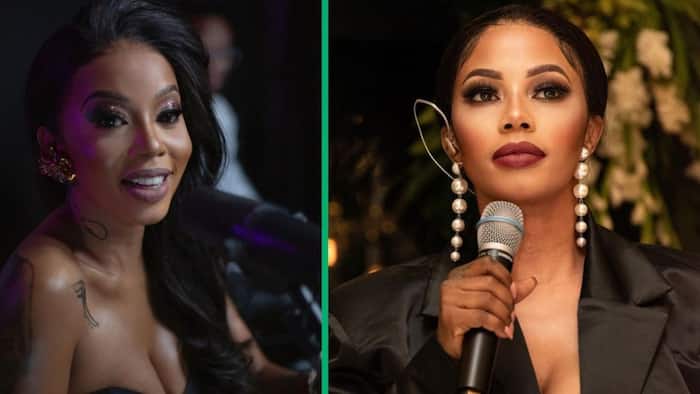Fans rave over Kelly Khumalo's singing voice in performance video: "It could only be you, MaKhumalo"
