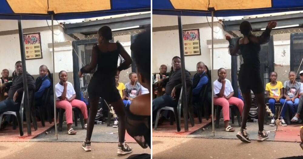Pretoria woman performed the Bacardi dance for mourners