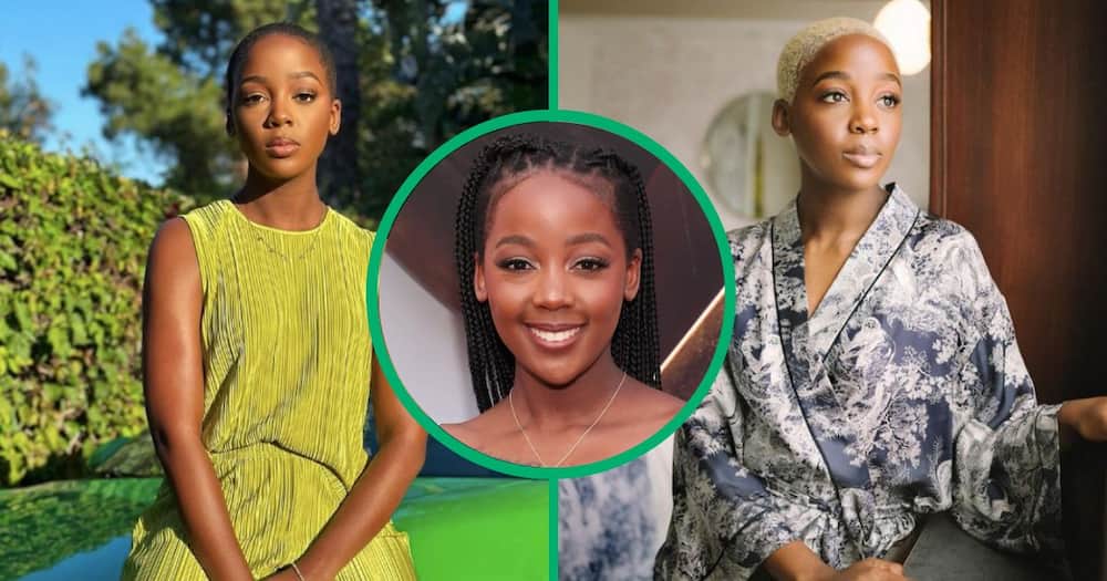 Thuso Mbedu stuns at the Miss SA event