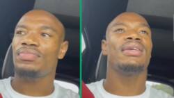 Springbok Makazole Mapimpi's car serenade in TikTok video leaves Mzansi woman drooling