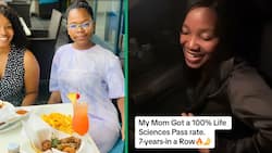 Daughter celebrates teacher mom, class gets 100% pass rate seven years in a row: "The consistency"