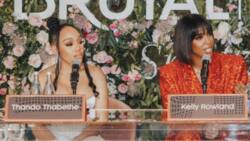 Kelly Rowland advises Thando Thabethe about balancing motherhood and a career, SA adore their friendship