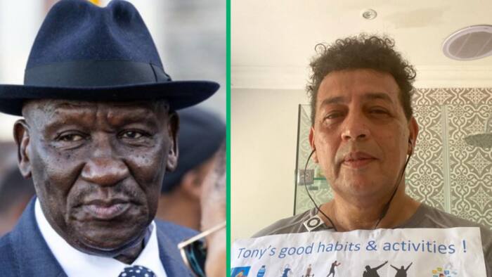 Video of Tony Forbes seemingly snubbing Bheki Cele at court goes viral