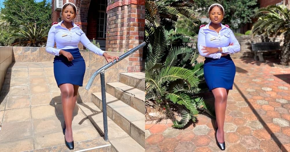 Stunning nurse, wows Mzansi, can add quote, Pls export