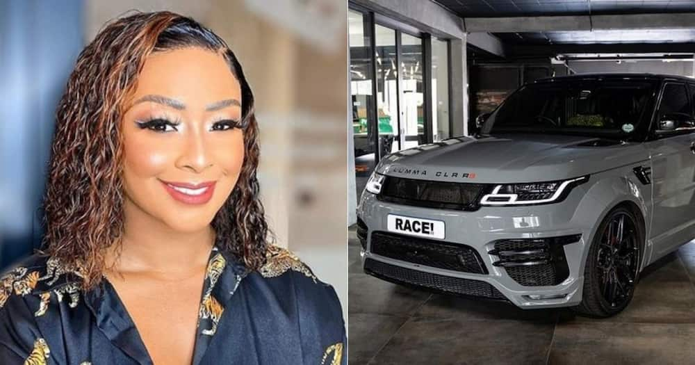 Boity Thulo, customises, R2.5 Lumma Range Rover