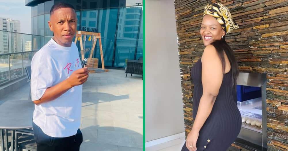 Andile confirms that he is engaged to his girlfriend
