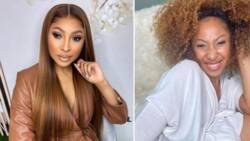 Enhle Mbali finally responds to rumours that she has a new rich boyfriend with a funny video: "Yes I do"