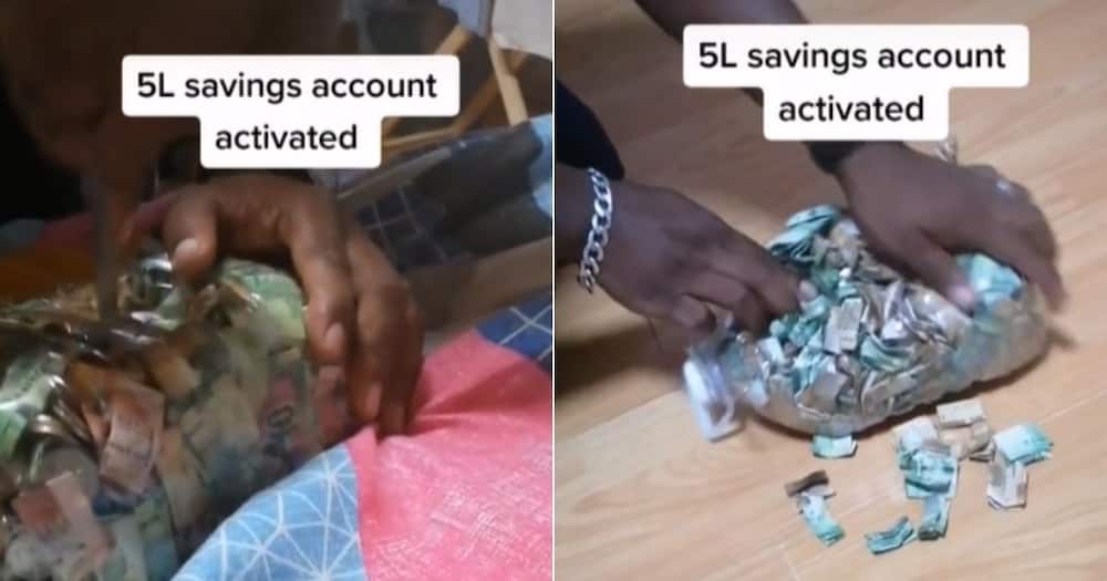 5 Litre of Savings, Video, TikTok, Osama, South Africa, January