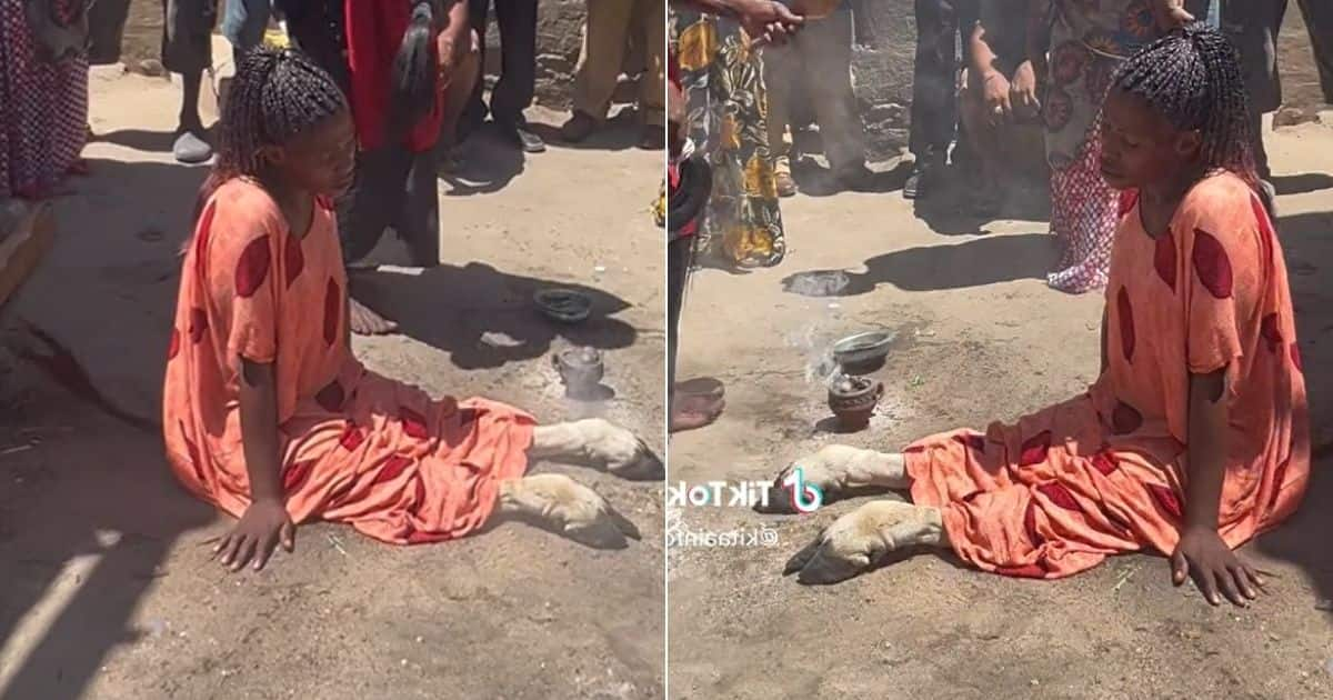 Mzansi Fears Witchcraft After Fake Video of Woman With Cow Legs Goes ...