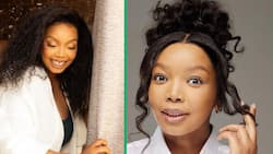 TV personality Thembisa Nxumalo announces her second pregnancy with picture from baby shower