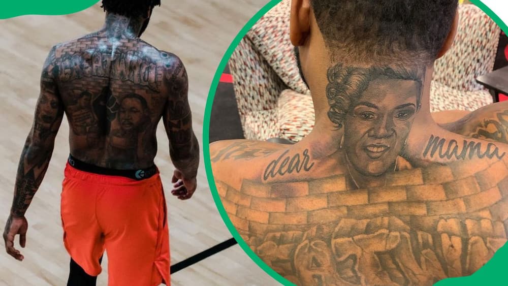 Which NBA player does not have a tattoo?