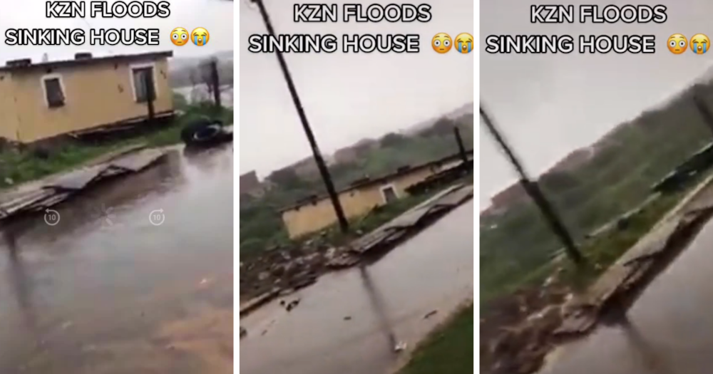 KwaZulu-Natal, sinkhole, floods, heavy rains, weather, storm, structural damage