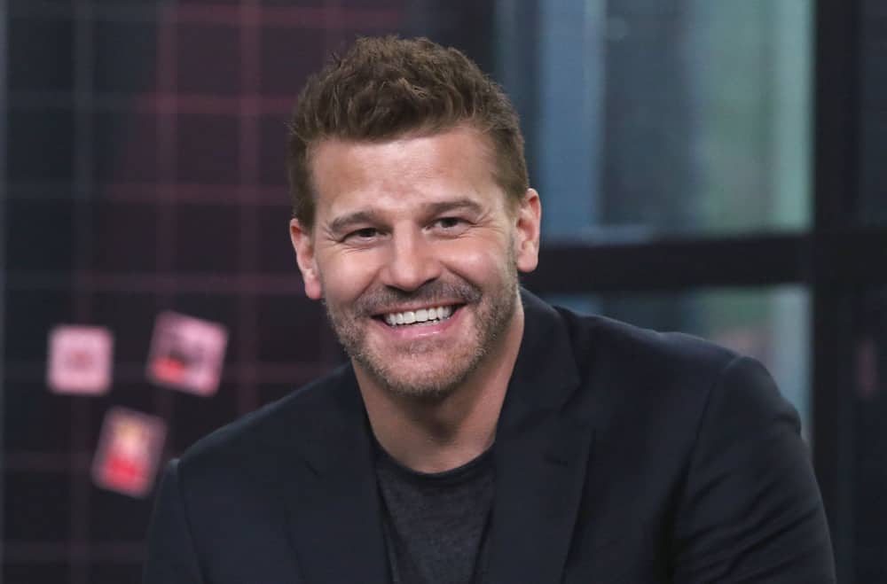 Who was Boreanaz’s first wife?