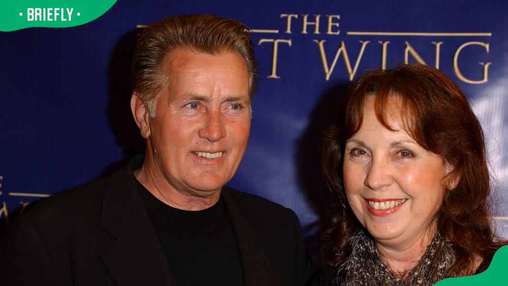 Actor Martin Sheen and his wife Janet during The West Wing's 100th episode celebration at The Four Seasons Hotel in November 2003.