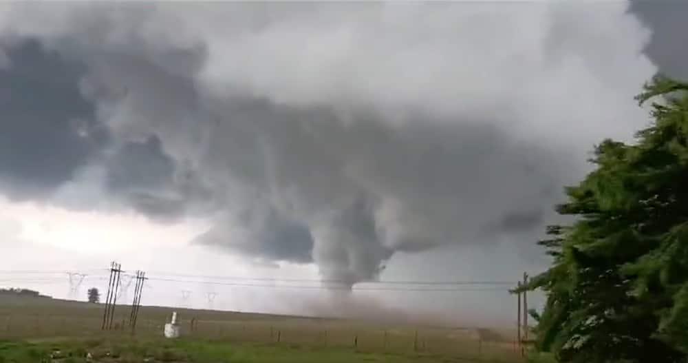 A tornado struck Bethal in Mpumalanga and a video of it went viral