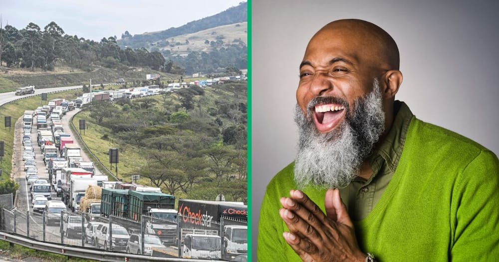South Africans made jokes about the motorists on the N3 into KwaZulu-Natal