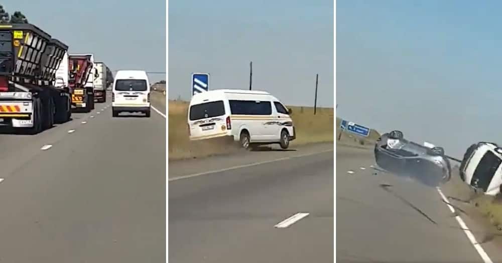 Taxi, Video, Swerving, Crash, SUV, Mzansi, Accidents