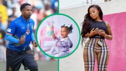 Sithelo Shozi, Andile Mpisane and Shauwn "MaMkhize" Mkhize celebrate Coco's birthday with cute posts