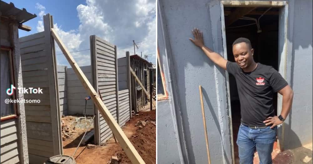 An admirable 1-bedroom house cost R22K to build, leaving SA netizens in awe