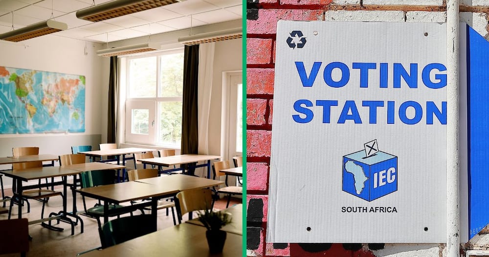 KZN's Education Department closed over 1000 schools, which would be used as voting stations, for a week.