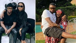 DJ Zinhle shares touching pic to express her love for Murdah Bongz, Mzansi feeling the love