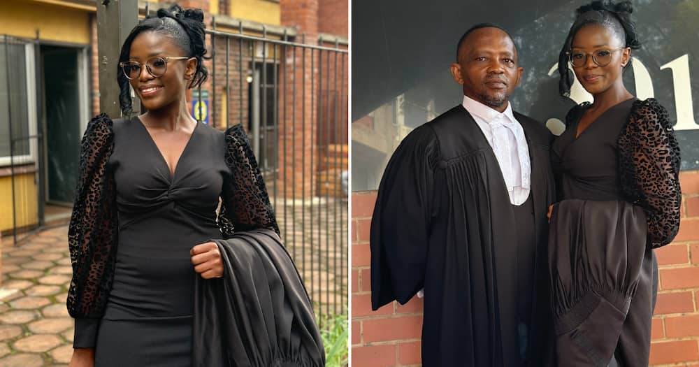 The KZN woman looked beautiful on the day she became an attorney