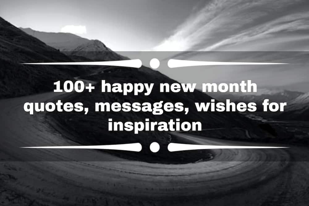 What do you say at the beginning of a new month?