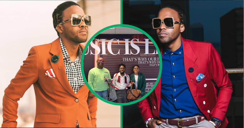 Ifani bagged a new music distribution deal, he thanked DJ Sbu for interviewing him on his podcast