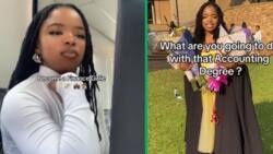 Woman bags first job soon after graduating, shows off her typical day at work in a TikTok video