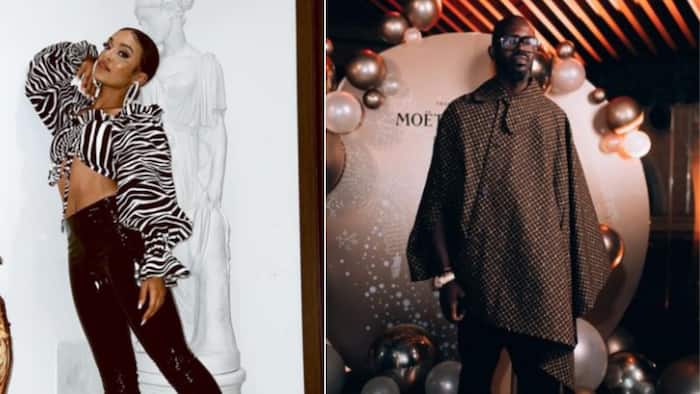 "Tsek": Pearl Thusi claps back at trolls after Black Coffee's Grammy controversy, not having it