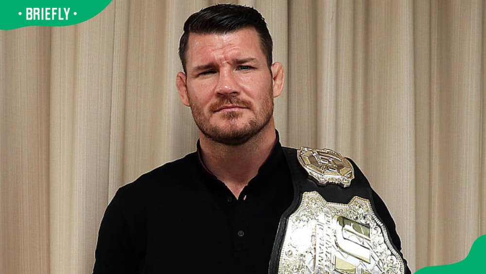 Michael Bisping during UFC 204 on 26 August 2016 in Manchester, England.