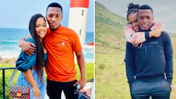 Gospel star Dumi Mkokstad gifts his pregnant wife Zipho a Merc as her push gift, fans love too see it