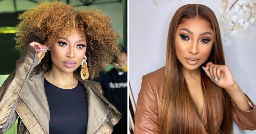 Enhle Mbali claims a stalker wants to leak her explicit images