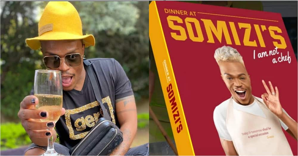 Somizi's cookbook hits number 1