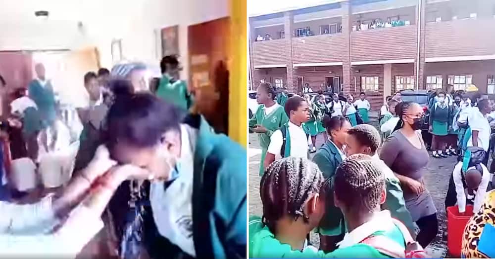 Cops teargas, high school pupils, copper cable thief, parents confused, Dumisani Makhaye High School, Durban