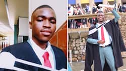 Man becomes doctor and pays tribute to mom in posted snaps, Mzansi shares congrats: "Now that's success"