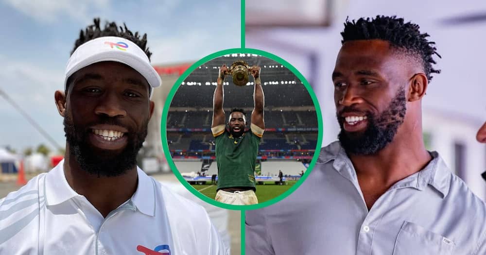 Springboks captain Siya Kolisi led the national rugby team to the World Cup victory twice