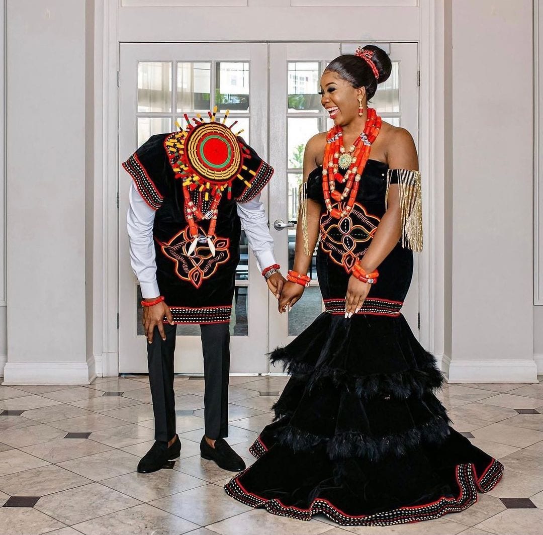 African traditional hot sale marriage wears