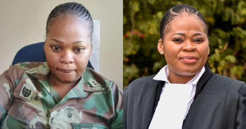 Lawyer, soldier, mom of two, woman inspires Mzansi