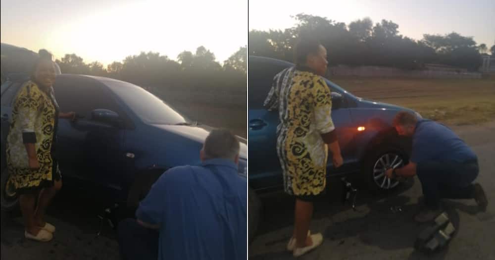 Mzansi Thanks Kind “Meneer” for Helping Stranded Woman on Her Way to Work