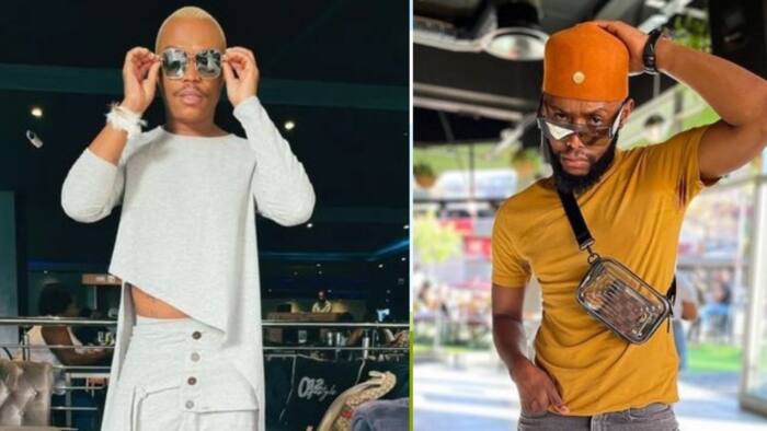 'Living the Dream With Somizi': Somizi Mhlongo hilariously challenges ex bae Mohale Motaung to a boxing match