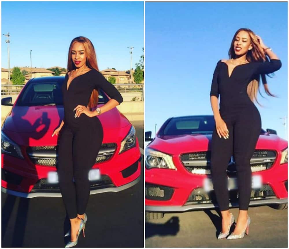 Hottest photos of Pulane Lenkoe that show that she is just as stunning with her clothes on