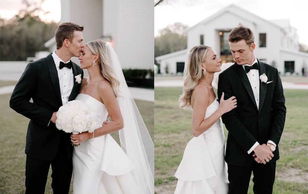 Hallie Ray and Parker McCollum marked their first wedding anniversary in March 2023